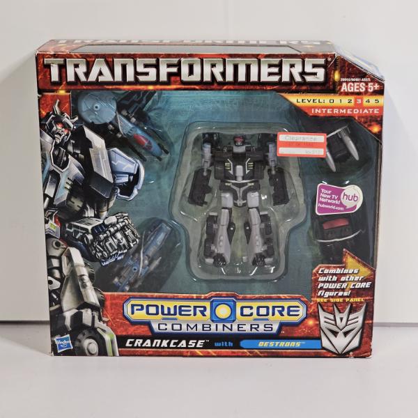Hasbro Transformers Power Core Combiners Crankcase With Destrons Action Figure Set