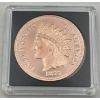 Image 1 : 1877 Indian Head Cent Design 1 ADVP .999 Copper Round