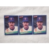 Image 1 : Three 1985 Leaf-Donruss #168 Wade Boggs Baseball Trading Cards