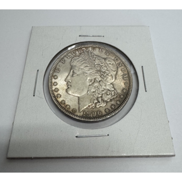 1896 United States Morgan Silver Dollar - Incredible Condition 
