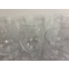Image 2 : 14 Crystal Wine Goblets -  ~ 7 inches tall - Gorgeous Pattern