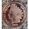 Image 2 : Commemorative Copper Rounds - Investment Lot - 20 GEM Mint 1 Oz 1877 INDIAN HEAD CENT ROUNDS In Case