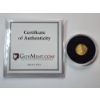 Image 2 : 2014 1/10 oz Fine Gold $5 American Eagle Coin in Capsule w/ Certificate of Authenticity