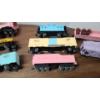 Image 9 : (7) Lionel Model Train Cars From The 1950's Girls Train Set & (1) Scout Oil Company Train Car
