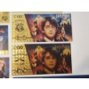 Image 4 : x7 Assorted Harry Potter 24K Gold Foil Banknotes Set w/ CoA