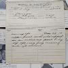 Image 3 : INTERESTING!!! Collection of 5 Antique MUGSHOT Bertillon Criminal Booking Sheets