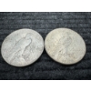 Image 3 : Two 1926-S Peace Dollars