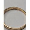 Image 7 : 14K Yellow Gold Engagment Ring - Size 6 - Weight: 1.4g