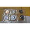 Image 2 : UNITED STATES COINS - 4 Pcs - 90% SILVER PROOF MINT SETS - 1961, 62, 63 FRANKLIN & 1964 JFK $7.40 FV