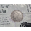 Image 2 : 1885 Morgan Silver Dollar w/ Info Card - Sealed 