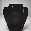 Image 1 : 14K Yellow Gold Chian 18" Necklace - Total Weight: 