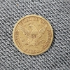 Image 3 : 1880 United States Five Dollar Gold Coin ~ AGW: 0.2419oz ~ Only 3,166,400 Minted