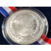 Image 5 : 2009 Abraham Lincoln Commemorative Silver Dollar - 90% Silver Coin - Uncirculated - In Original Box