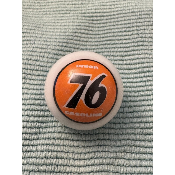 Vintage Union 76 Gas & Oil Advertising One Inch Shooter Marble - Mint Condition