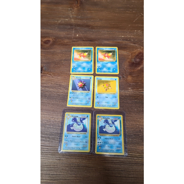 Assorted Pokémon TCG Including Shadowless, First Edition, Base & Rocket Set Cards