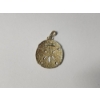 Image 2 : 14K Gold Sand Dollar Pendant Total Weight: 3.8g