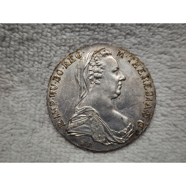 1780-1960 Maria Theresa Austria Germany Silver Thaler Large Restrike Coin! Beautiful Silver Coin!
