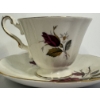 Image 4 : 2 Gorgeous Teacups - Green Outline & Floral Pattern - Floral - Rosina Fine Bone China