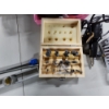Image 9 : Nice Toolbox, Assorted Tools, Files, Miter Box, Auto Tool Set, Spool of Wire, Level, & More!