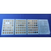Image 1 : Lincoln Cents Collection Book 1941-1974 #2: Including 87 Coins FV: $.87