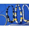 Image 4 : Assorted Costume Necklaces - Gold-Tone, Beaded, Pendant