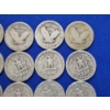 Image 10 : x25 Assorted Years 90% Silver Washington and Standing Liberty Quarters FV: $5.00