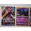 Image 2 : Three Holo Rare Pokemon Trading Cards Including Black Star Promo SM42 & Dawn Wings Necrozma GX 