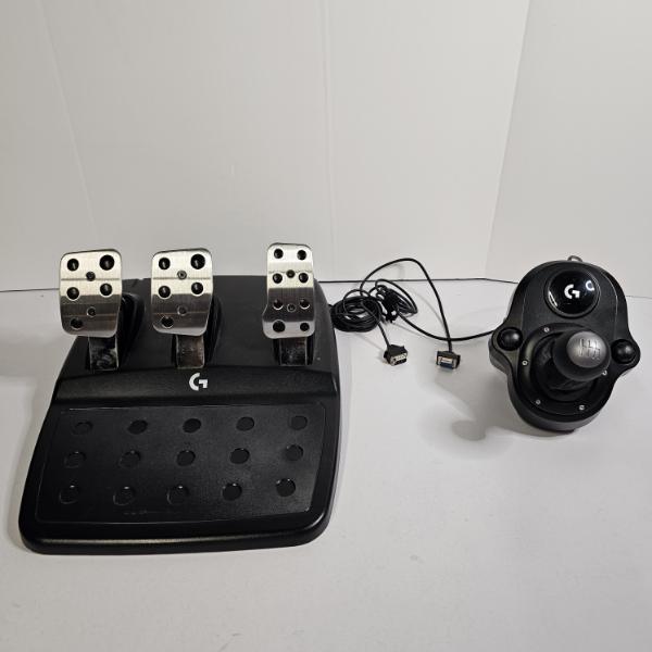 Logitech Driving Force 3 Pedal Unit And Driving Force Shifter Accessory Bundle (see description)