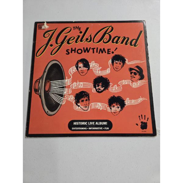 Vintage J. Geils Band Showtime! Historic Live Vinyl Record Album