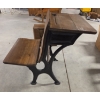 Image 8 : *Pick Up At Mantua Home-No Shipping Available* Outstanding Condition Vintage Wooden Student Desk & T