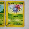 Image 2 : Two Vintage Expedition Set E-Reader Pokemon Trading Cards ~ Oddish & Gloom
