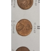 Image 9 : Small 1964 Nixon Cent, Gettysburg & Apollo Moon Missions Stamped Commemorative Lincoln Cents 