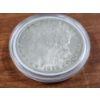 Image 2 : Excellent 1896 Morgan Silver Dollar in Protective Case ~ Philadelphia Mint!