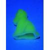 Image 1 : Vintage Uranium Degenhart Art Glass Figurine - April Green
