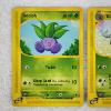 Image 3 : Two Vintage Expedition Set E-Reader Pokemon Trading Cards ~ Oddish & Gloom
