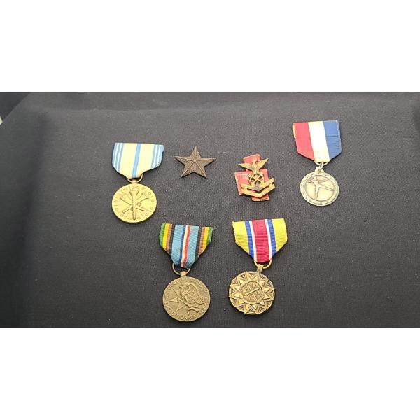 Assorted Service & Sport Medals/Pins