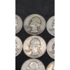 Image 3 : Assorted Years/Mint Marks 90% Silver Washington Quarters - Face Value: $2.50