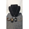 Image 1 : Assorted Costume Jewelry Including Necklace, Rings & Bangles 