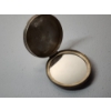 Image 3 : 1921 90% Silver Morgan Dollar on Metal Makeup Compact with Mirror TW: 64.6g