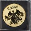 Image 4 : Rare Collectors Pokemon Gold Tone Coin in Slabbed Protector Featuring Blastoise 