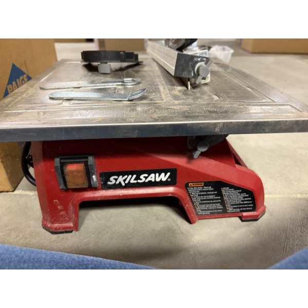 *Pick Up At Mantua Home-No Shipping Available*  Skil 7-inch West Tile Saw - Model 3540-02 