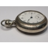Image 5 : Eagle Size 18 Silverode Railroad 7 Jewels Leverset Openface Pocketwatch - Non-Working Condition