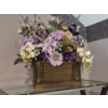 Image 1 : PICKUP IN NORTHFIELD - Home Decor Display With 9 x 12 Treasure Chest & Floral Arrangement - See Pics