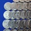 Image 4 : Lot of 44 United States Eisenhower Dollars - FV: $44.00