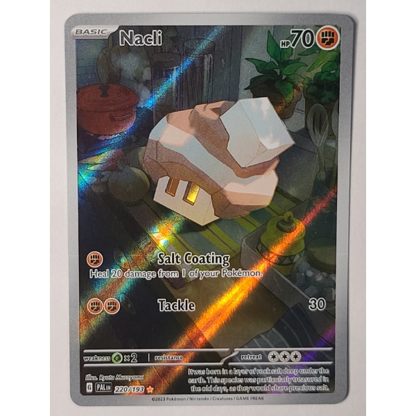 Nacli Illustration Holo Rare (#220/193) Pokémon Card 
