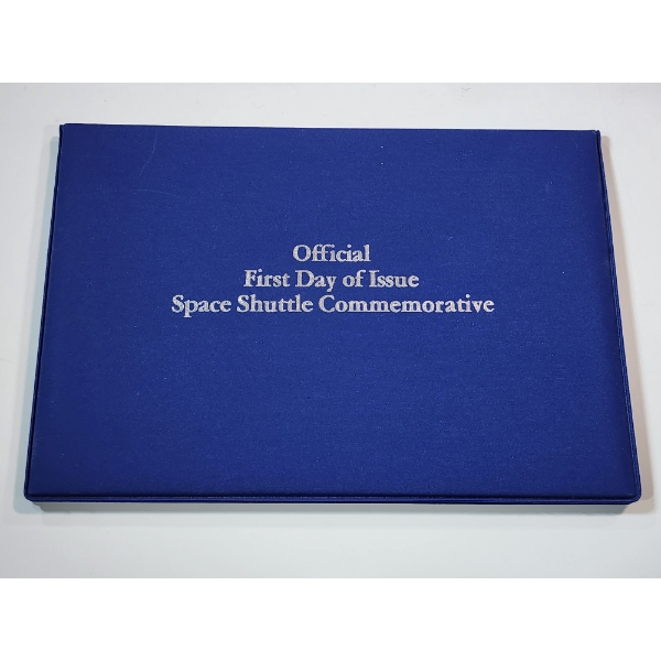 Official FDOI Space Shuttle Columbia 24K Gold Plated Coin (1.4g "Gold Token") and Stamp Set