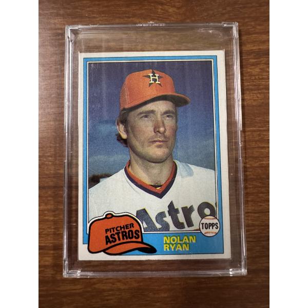1981 Topps Nolan Ryan Houston Astros Card #240 Baseball Card - Mint Condition