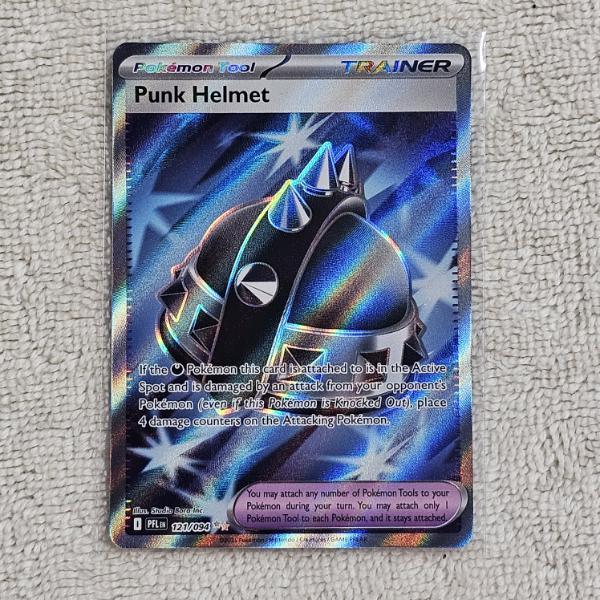 Punk Helmet 121/094 Holo Rare Pokémon Trading Card