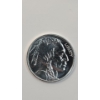 Image 1 : One Troy Ounce .999 Fine Silver Indian Head Buffalo Round - Mint Condition