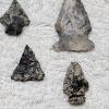 Image 4 : EARLY AMERICAN! Antique Assortment of Native American Stone Artifacts including Arrow/Spear Heads
